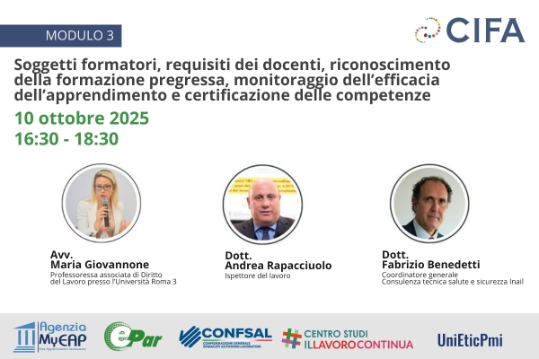 formazione e sicurezza sul lavoro